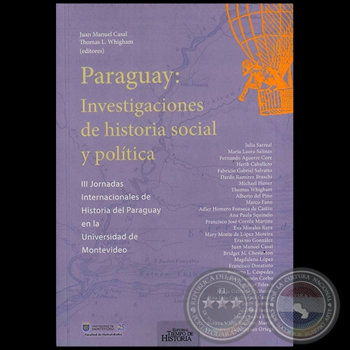 PARAGUAY: INVESTIGACIONES DE HISTORIA SOCIAL Y POLTICA - Ao 2013